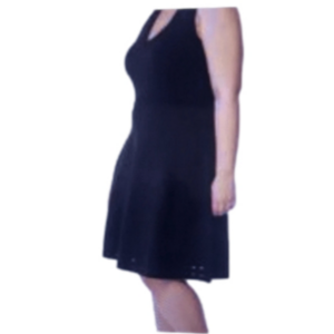 Plus Sz Black Sleeveless Dress Size 1X